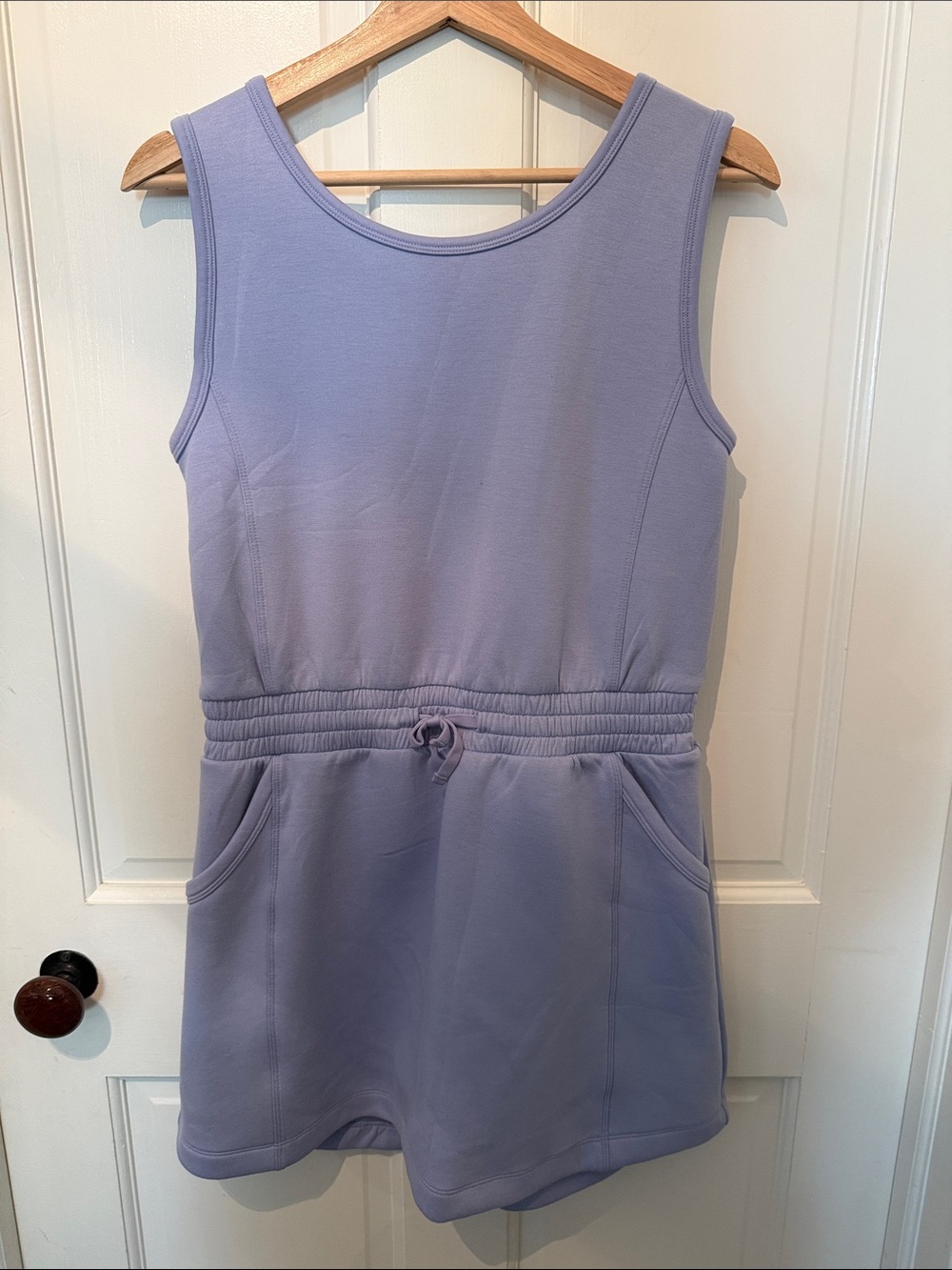 abercrombie kids Lavender Sleeveless Drawstring Waist Casual Skort Dress